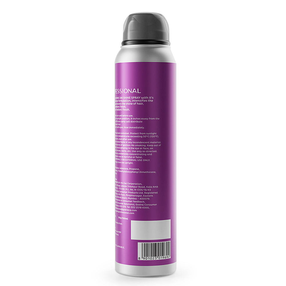 Godrej Professional Shine On Shine Spray, 200ml Buy at Indicrest Image 3