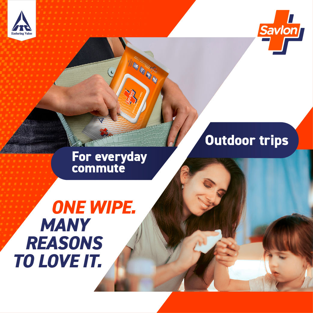 Savlon Germ Protection Multipurpose Thick&Soft Wet Wipes 10 pcs Fights Germs on Hands, Body and Surfaces, 10 Wipes Buy at Indicrest Image 7