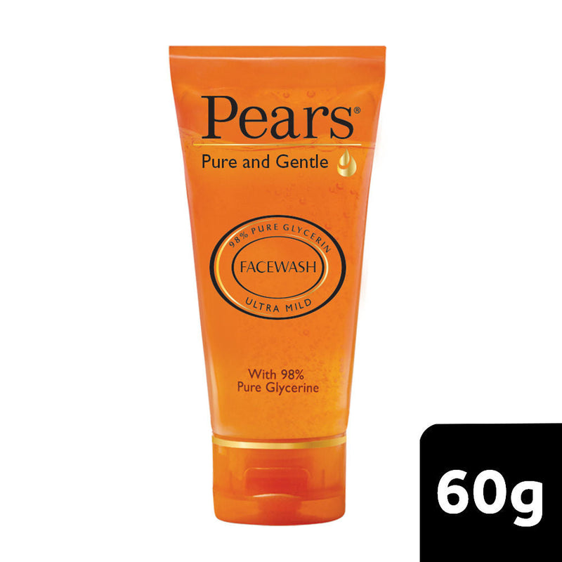 Pears Pure and Gentle Daily Cleansing Facewash Mild Cleanser with Glycerine, 60g Buy at Indicrest