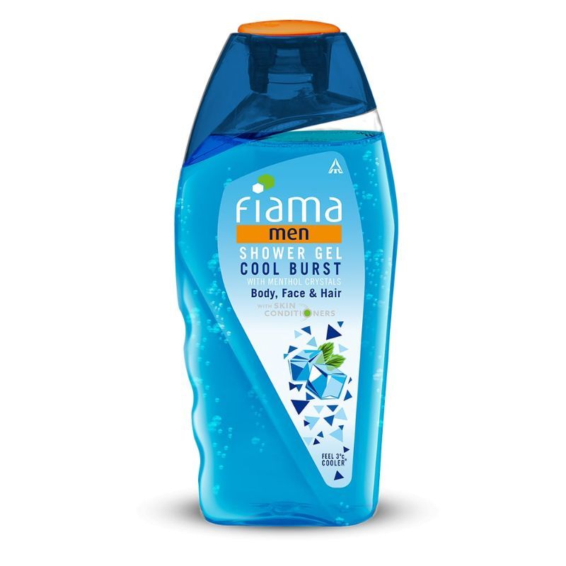 Fiama Men Cool Burst Shower Gel, Body Wash with Menthol Crystals, Skin Conditioners, 250ml Buy at Indicrest