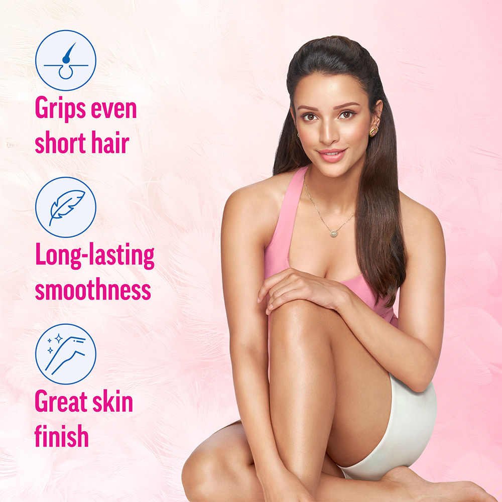 Veet Professional Waxing Strips Kit For Dry Skin, 20 Strips Buy at Indicrest Image 4