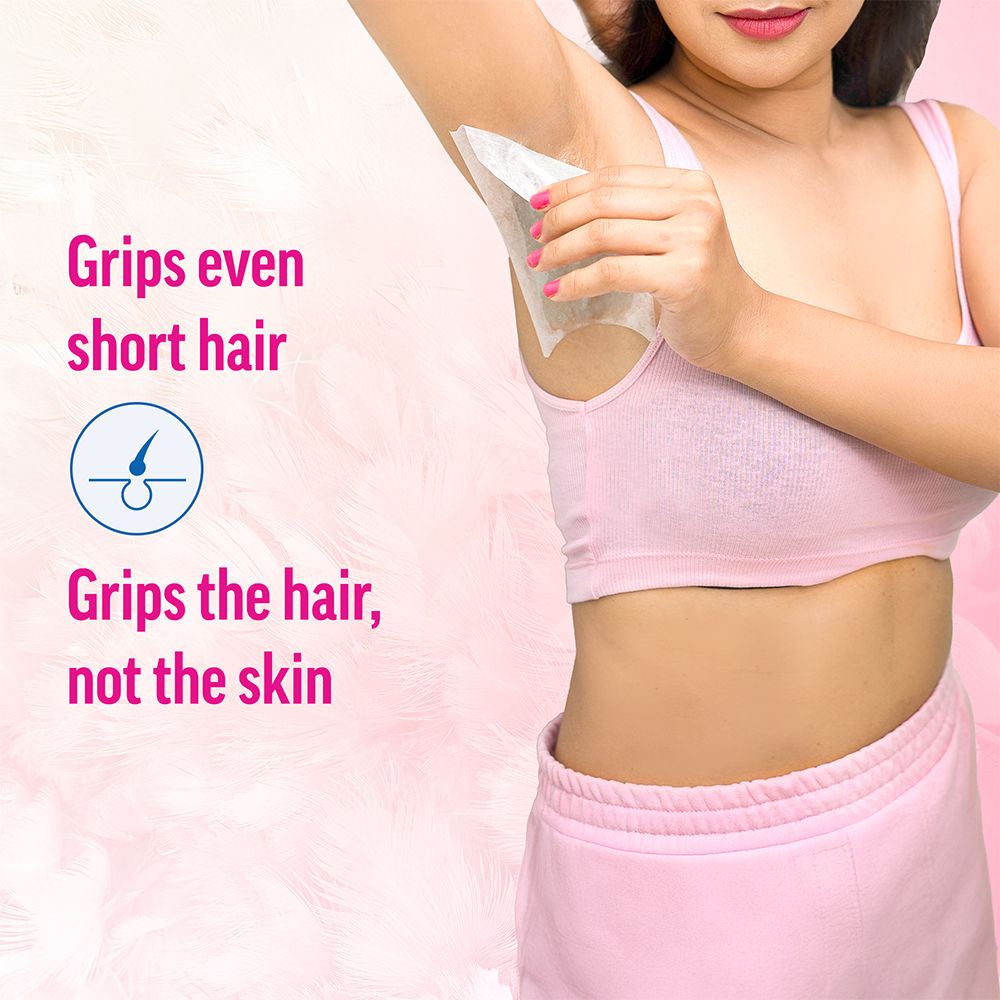 Veet Professional Waxing Strips Kit For Sensitive Skin, 8 Strips Buy at Indicrest Image 8
