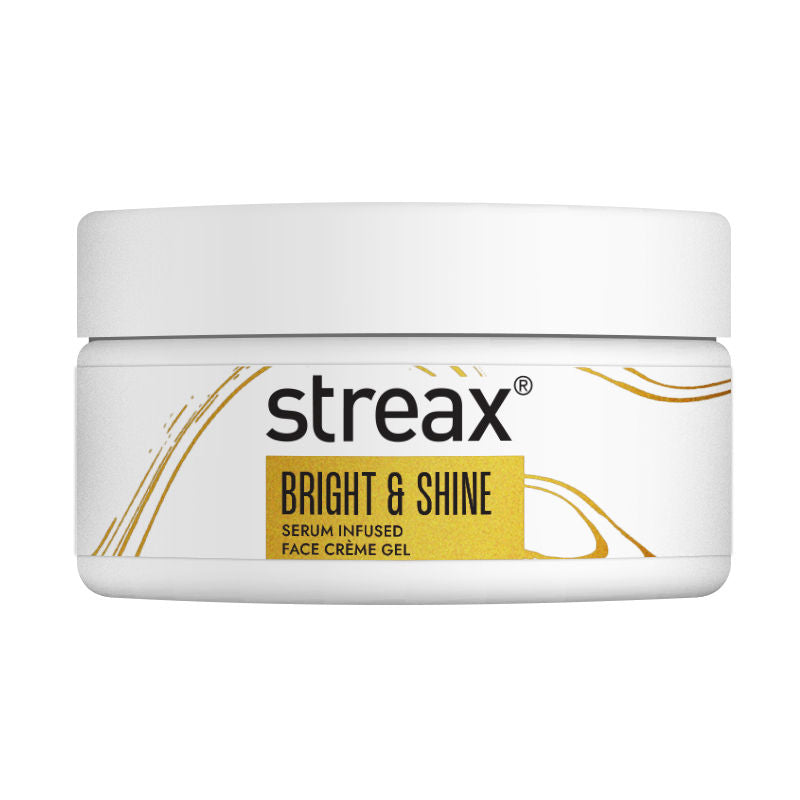Streax Bright & Shine Serum Infused Face Cream Gel, 50g Buy at Indicrest Image 2