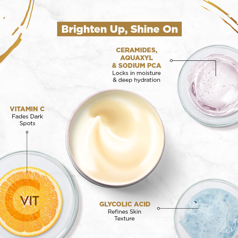 Streax Bright & Shine Serum Infused Face Cream Gel, 50g Buy at Indicrest Image 5