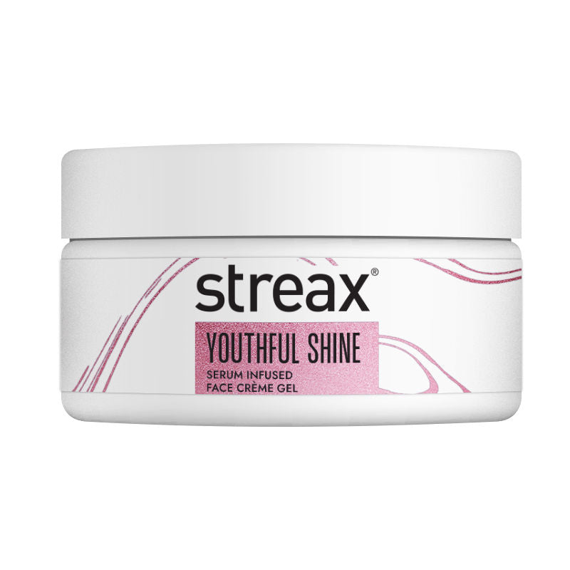 Streax Youthful Shine Serum Infused Face Cream Gel, 50g Buy at Indicrest Image 2