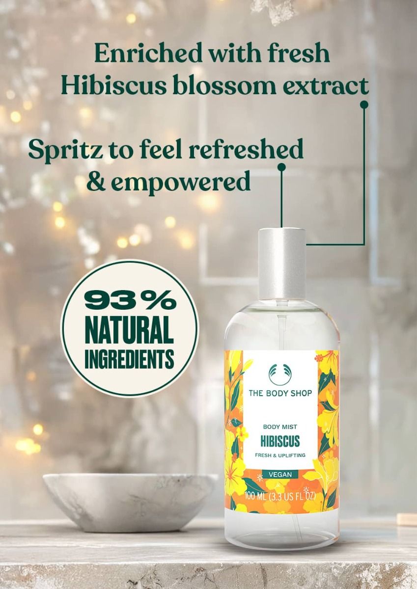 The Body Shop Hibiscus Body Mist, 100ml