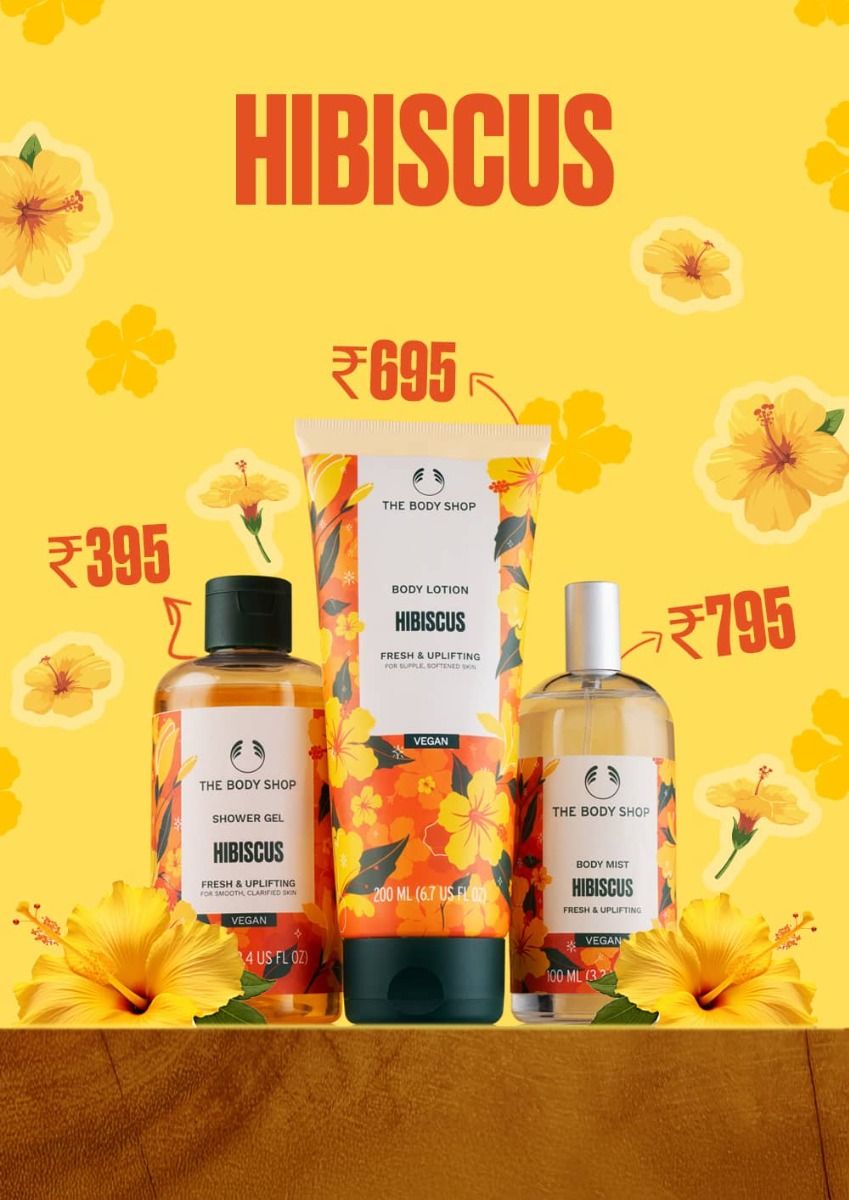 The Body Shop Hibiscus Body Mist, 100ml