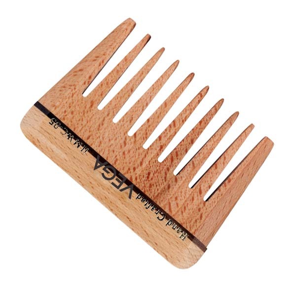 Vega Wide Tooth Wooden Comb - HMWC-05
