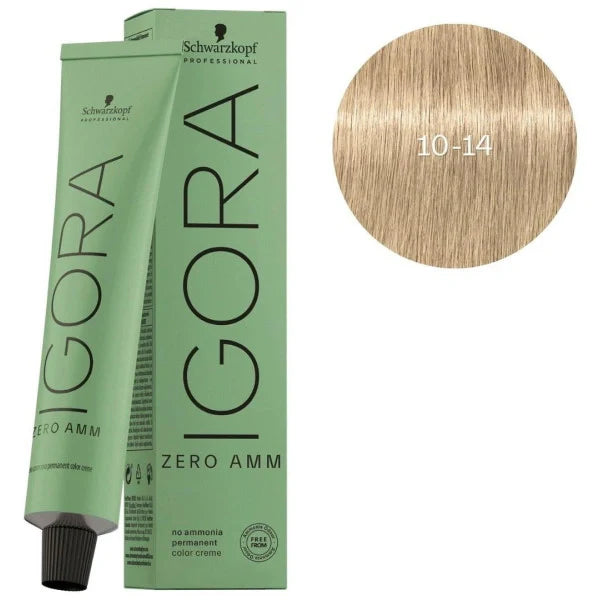 Schwarzkopf Professional Igora Zero AMM 10-14 (Ultra Blonde Cendré Beige) Highlifts 60ml