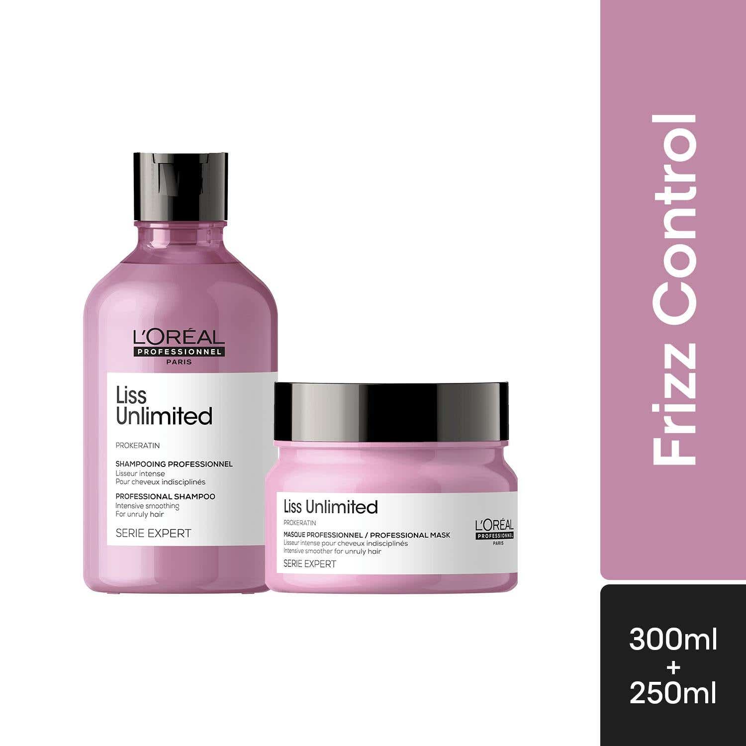 indicrest loreal liss unlimited shampoo 300ml