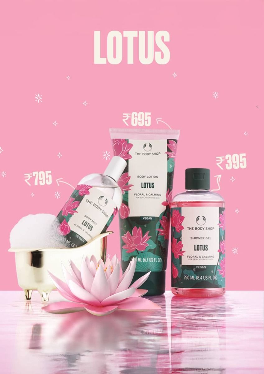 The Body Shop Lotus Body Mist, 100ml