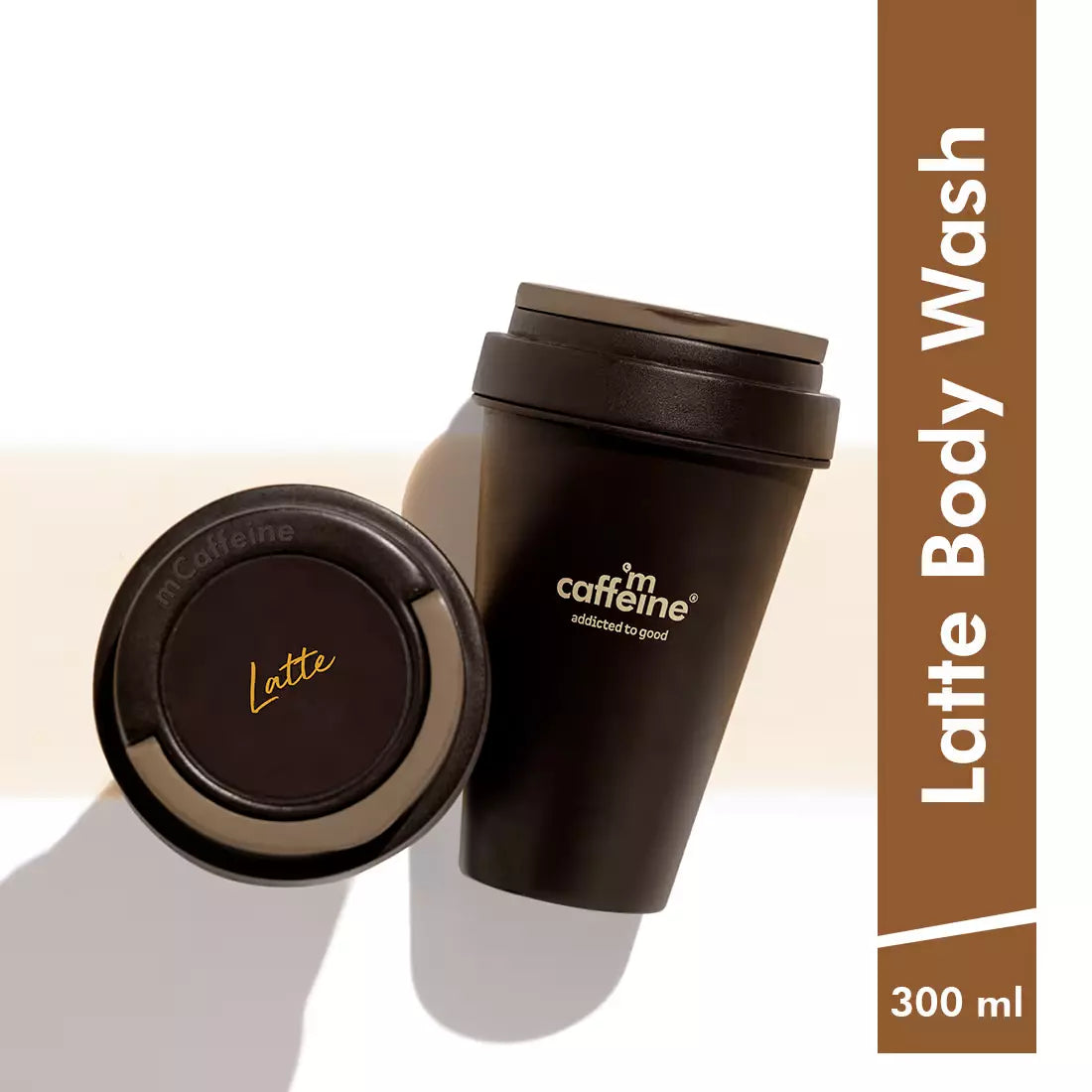 mCaffeine Latte Body Wash (300 ml) - Indicrest