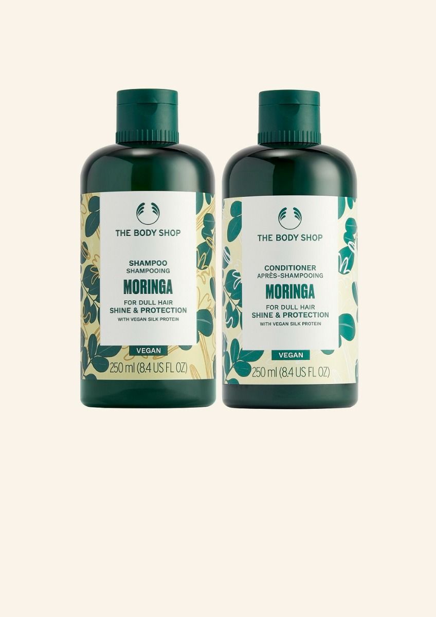 The Body Shop Moringa Shine & Protection Haircare Duo, 2pc