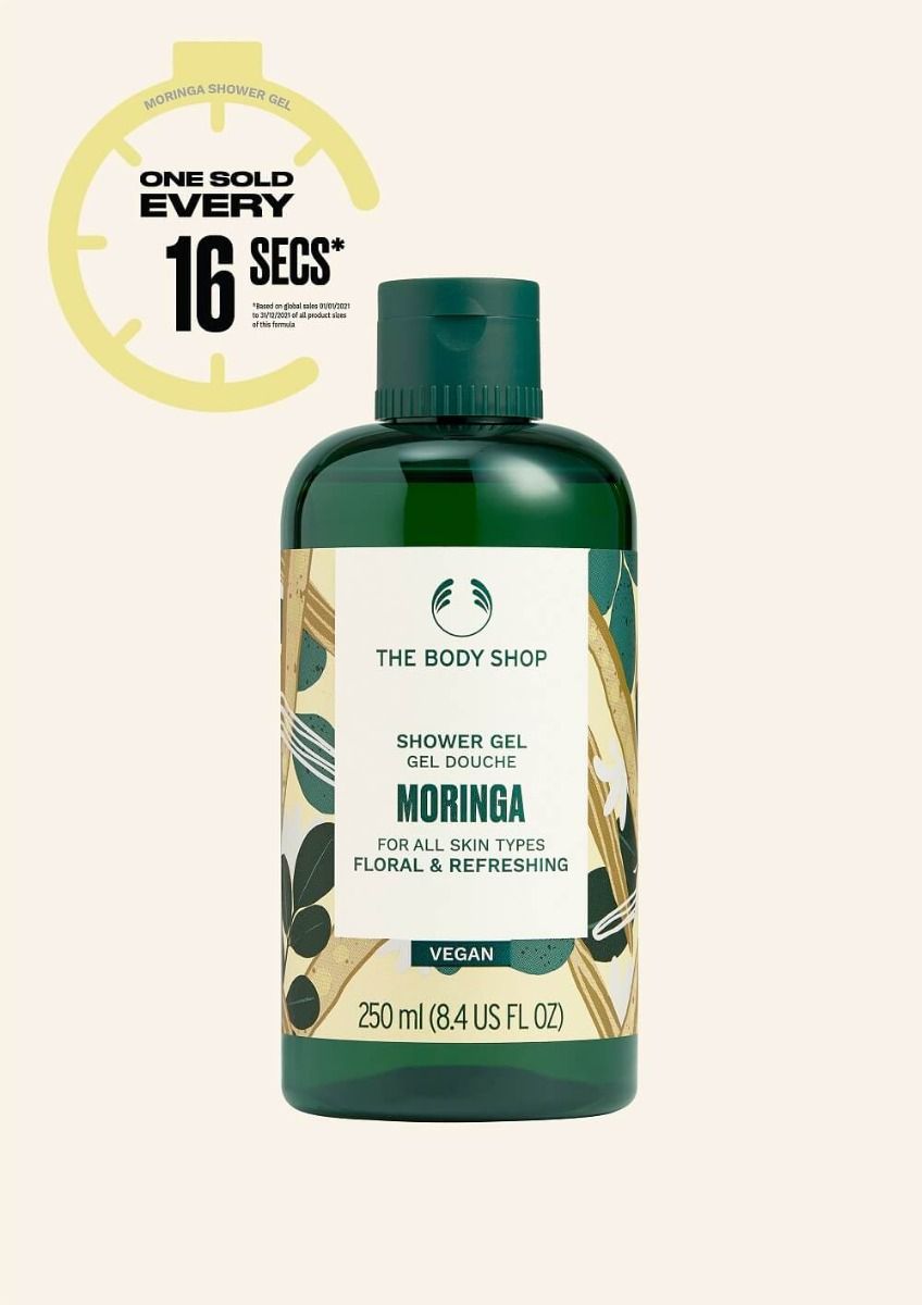 The Body Shop Moringa Shower Gel, 250ml