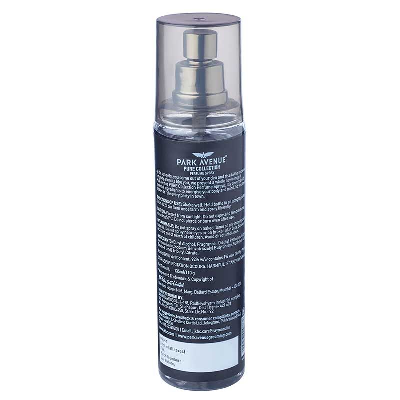 Park Avenue Pure Collection Trance Perfume Spray For Him, 135ml Buy at Indicrest Image 2