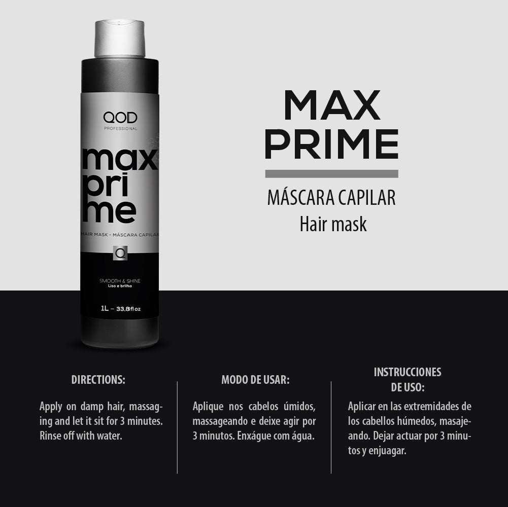 qod professional straight hair shampoo and mask