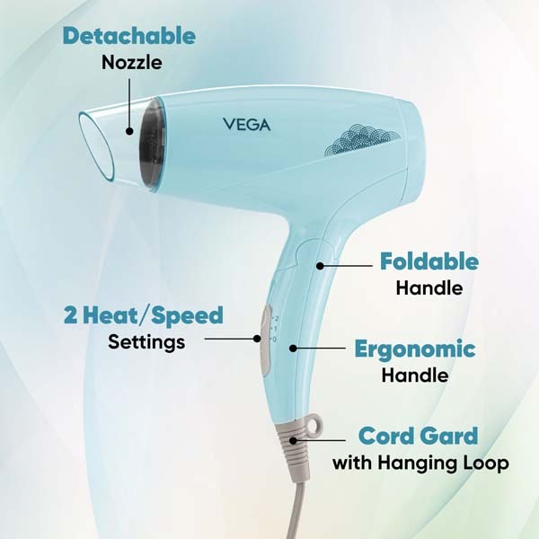 Vega STYLE-SWIFT 1000-1200W HAIR DRYER-VHDH-31