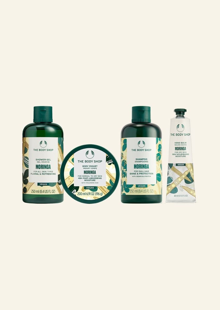 The Body Shop Moringa Collection Set, 4pc