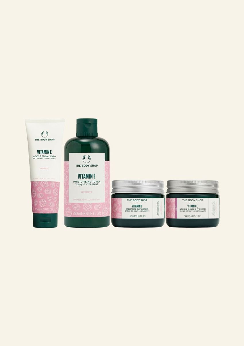 The Body Shop Vitamin E Skin Care Set, 4pc