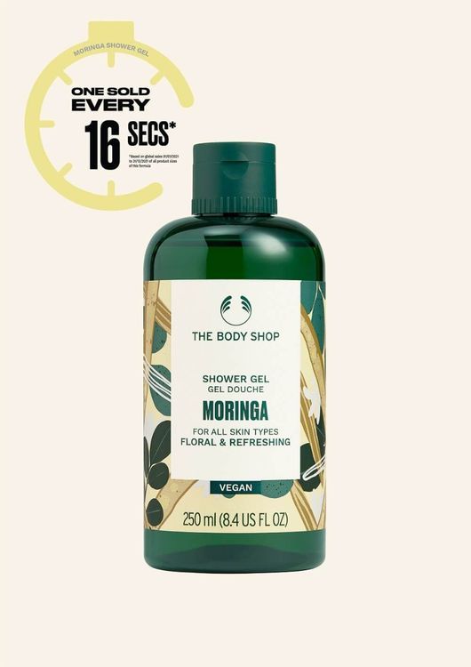 The Body Shop Moringa Shower Gel & Body Lotion Duo, 2pc