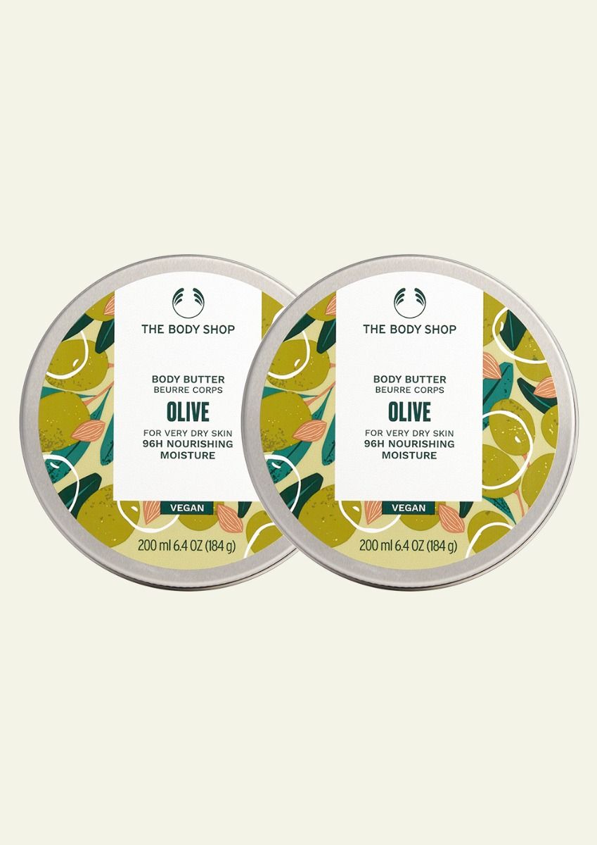 The Body Shop Olive Body Butter, 200ml x 2
