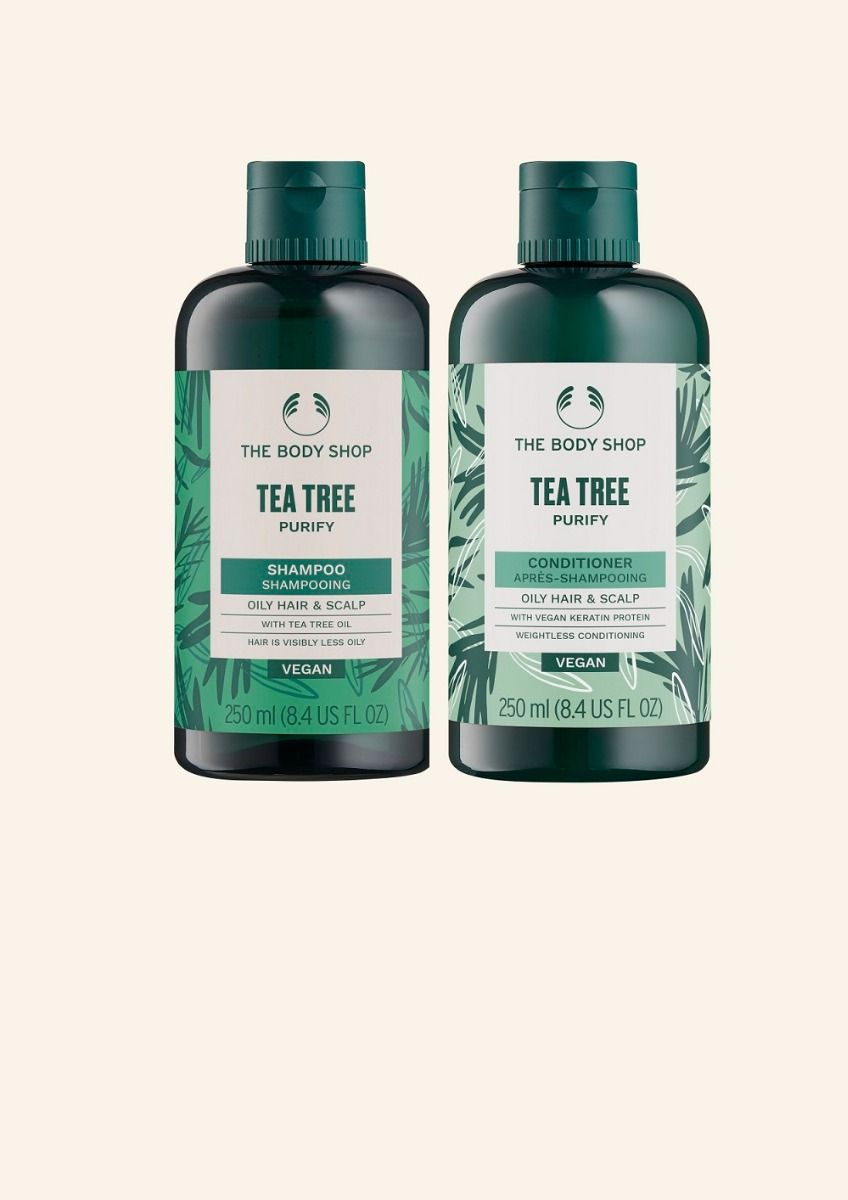 The Body Shop Tea Tree Purifying & Balancing Haircare Duo, 2pc