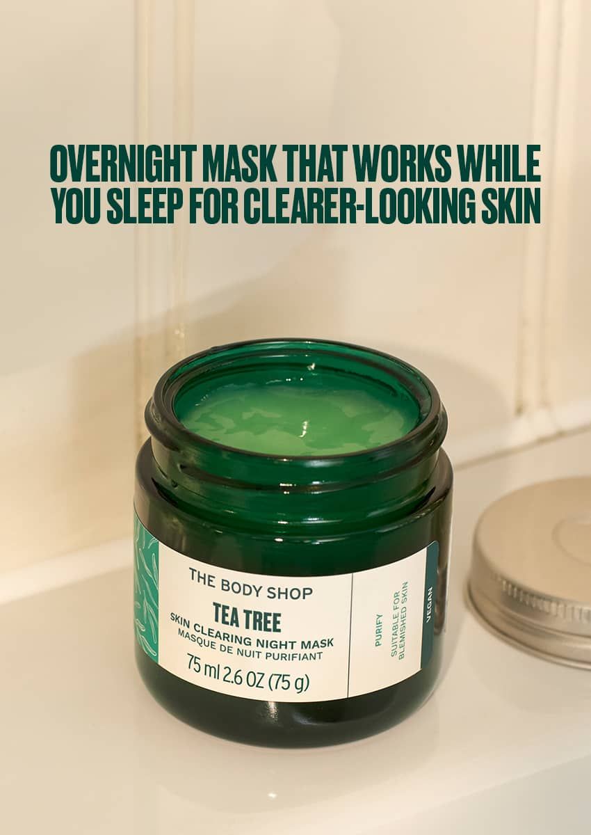 The Body Shop Tea Tree Skin Clearing Night Mask, 75ml