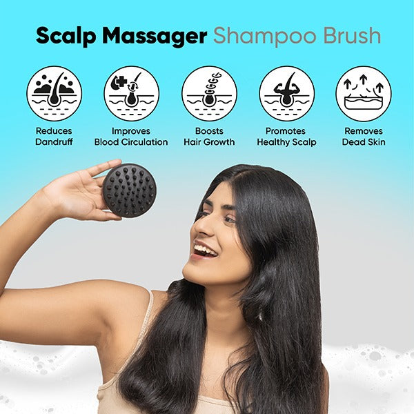 Vega Scalp Massager Shampoo Brush - SSB-01