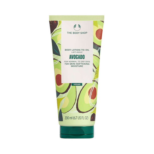 The Body Shop Avocado Body Lotion-To-Oil, 200ml Buy at Indicrest