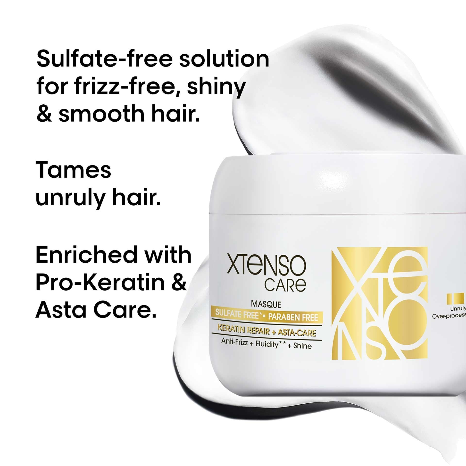 L'Oreal  Professionnel Paris Xtenso Care Hair Masque - Keratin Repair + Asta-Care - (196g) - Indicrest Buy at Indicrest Image 2
